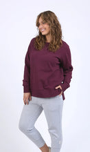 Load image into Gallery viewer, ELM Melbourne Crew Sweatshirt - Merlot
