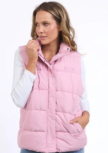 ELM Core Puffer Vest - Soft Pink