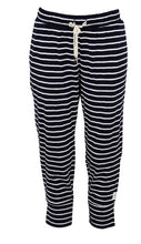 Load image into Gallery viewer, ELM Cotton Brunch Pant - Navy/white Stripe
