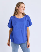 Load image into Gallery viewer, ELM Curtis Woven Tee - Ocean Blue
