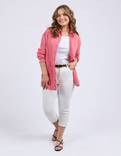 Load image into Gallery viewer, ELM Frankie Stripe Shirt - Cayenne
