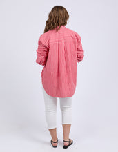 Load image into Gallery viewer, ELM Frankie Stripe Shirt - Cayenne
