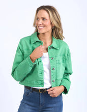 Load image into Gallery viewer, ELM Hazel Denim Jacket - Greenbriar
