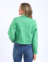 Load image into Gallery viewer, ELM Hazel Denim Jacket - Greenbriar
