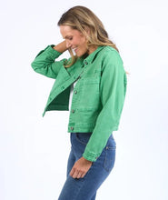 Load image into Gallery viewer, ELM Hazel Denim Jacket - Greenbriar
