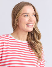 Load image into Gallery viewer, ELM Lauren S/S Tee - Cayenne/White
