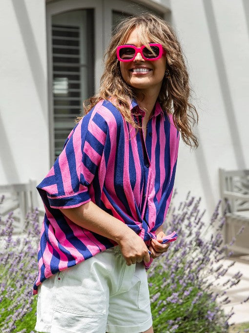 ELM Palermo Stripe Shirt - Blue/Pink