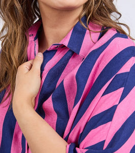 ELM Palermo Stripe Shirt - Blue/Pink