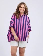 Load image into Gallery viewer, ELM Palermo Stripe Shirt - Blue/Pink
