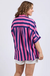 ELM Palermo Stripe Shirt - Blue/Pink