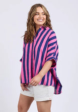 Load image into Gallery viewer, ELM Palermo Stripe Shirt - Blue/Pink
