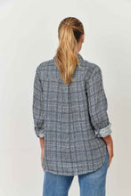Load image into Gallery viewer, Enveloppe Linen Shirt - Mini Marine
