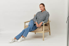 Load image into Gallery viewer, Enveloppe Linen Shirt - Mini Marine

