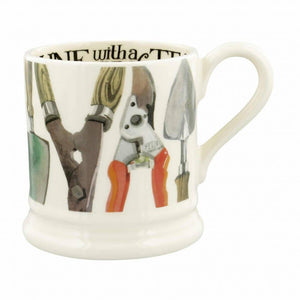 Emma Bridgewater 1/2 Pint Mug - Good Gardening - Gardening Tools