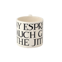 Load image into Gallery viewer, Emma Bridgewater Black Toast Espresso Mug
