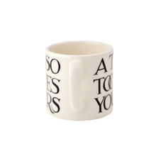 Load image into Gallery viewer, Emma Bridgewater Black Toast Espresso Mug
