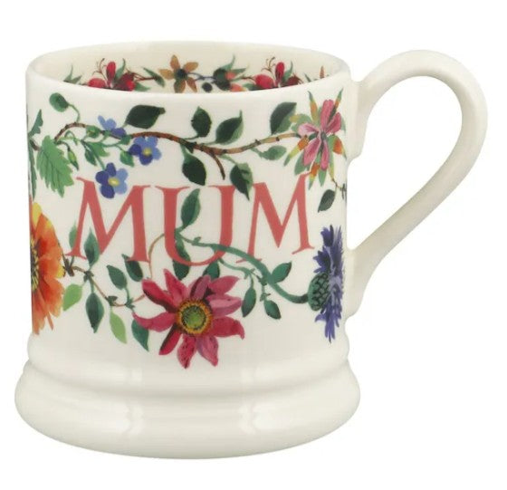 Emma Bridgewater 1/2 Pint Mug - Garden Flowers Mum