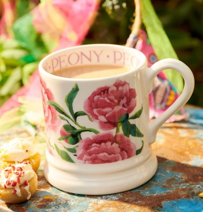 Emma Bridgewater 1/2 Pint Mug - Pink Peony