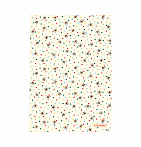 Emma Bridgewater Tea Towel - Bumble Bee Polka Dot