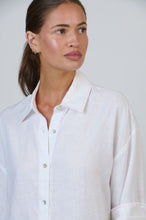 Load image into Gallery viewer, Enveloppe Linen Shirt - Lys (White)
