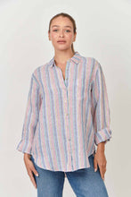 Load image into Gallery viewer, Enveloppe Linen Shirt - Arc-en-Ciel
