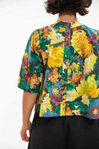 Eva Sunday Loretta Top - Artists Bouquet (Liberty Tana Lawn)
