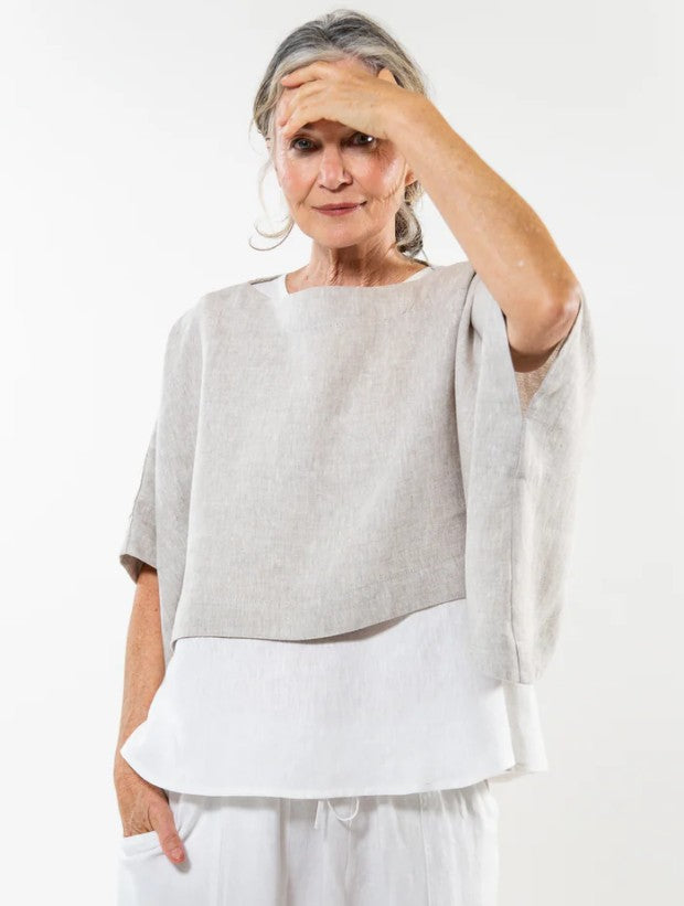 Eva Sunday Tommy Top - Neutral