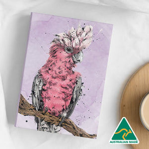 Shannon Dwyer Lined Notebook - Flamin Galah