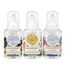 Load image into Gallery viewer, Michel Design Works Foaming Hand Soap Set Mini - Magnolia, Gardenia &amp; Wild Lemon
