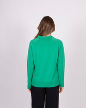 Load image into Gallery viewer, Fields 1/4 Zip Polo Jumper - Emerald
