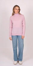 Load image into Gallery viewer, Fields Knitwear Roll Neck Wool Jumper - Magnolia
