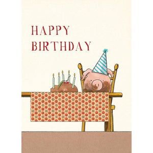 Red Tractor Designs Gift Card - Mud Cake by Pig