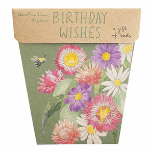 Sow n Sow Birthday Wishes Gift of Seeds (Australia only)