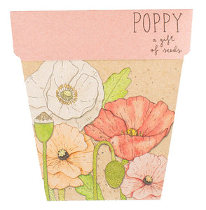 Sow n Sow Poppy Gift of Seeds (Australia only)