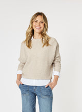 Load image into Gallery viewer, Gordon Smith Carmen Batwing Jumper - Natural
