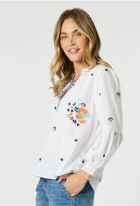 Gordon Smith Birdie Embroidered Shirt