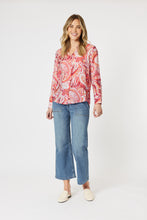 Load image into Gallery viewer, Gordon Smith Paisley Shirt - Red Multi
