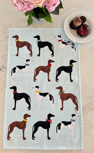 Allgifts Australia Tea Towels - Greyhounds