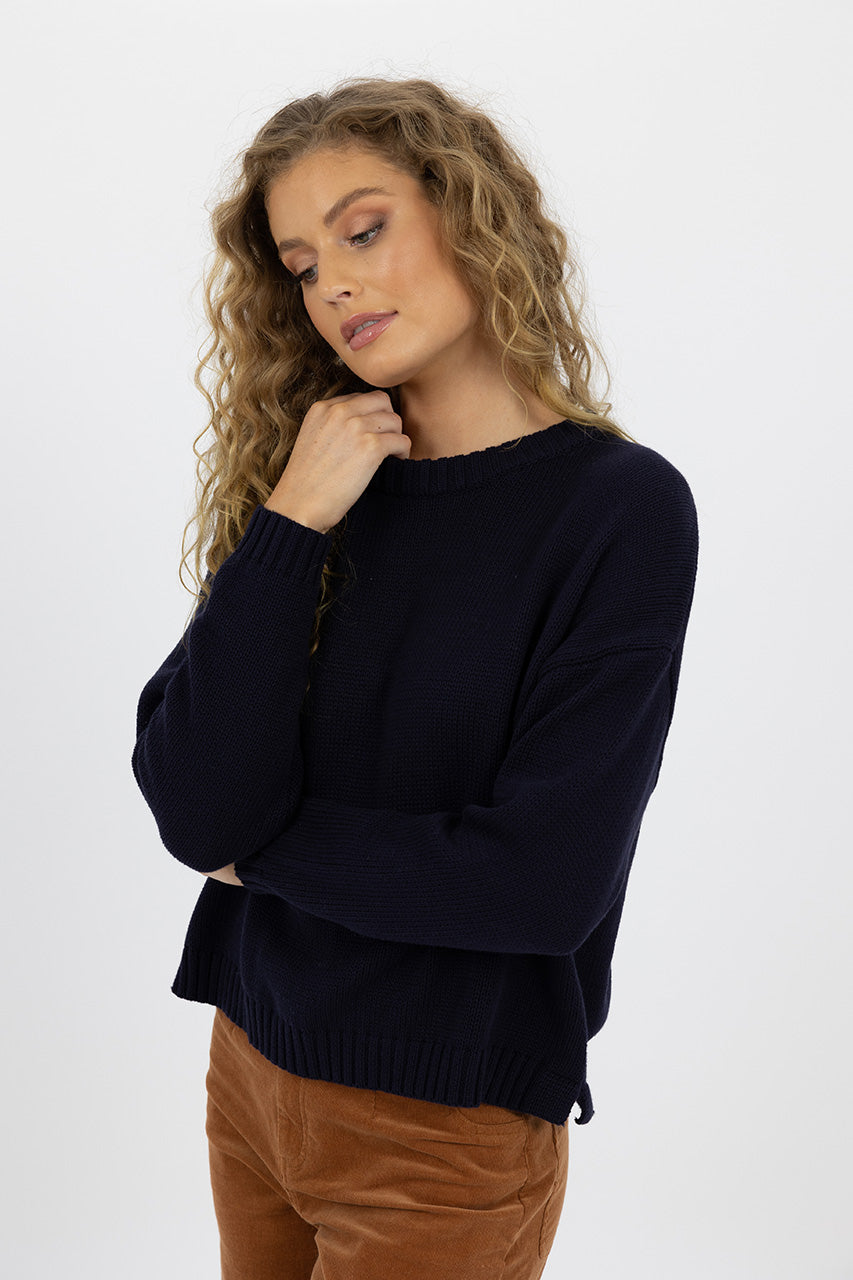 Jumper Women from Humidity Ashley Jumper - Navy