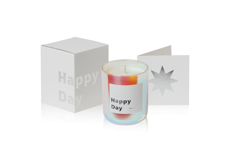 Grace & James 60hr Candle - Happy Day