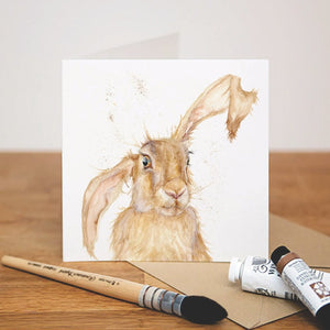Kate of Kensington Greeting Card - Heads Up Hare