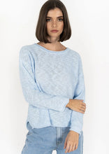 Load image into Gallery viewer, Humidity Sofia Sweater - Powder Blue

