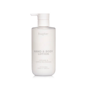 Huxter Hand & Body Lotion 500ml - Lychee & Apple Blossom