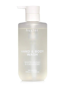 Huxter Hand & Body Wash 500ml - White Peony & Cashmere