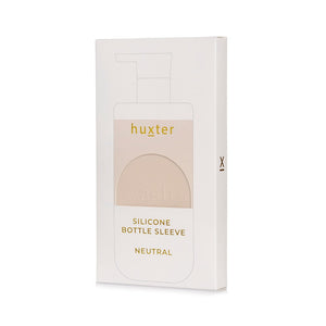 Huxter Silicone Bottle Sleeve WASH - Neutral