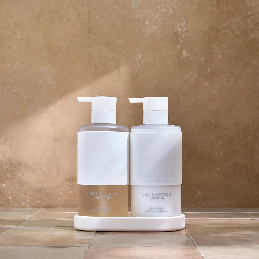 Huxter Silicone Sleeve LOTION - White