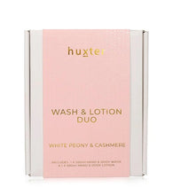 Load image into Gallery viewer, Huxter Wash &amp; Lotion Duo - White Peony &amp; Cashmere
