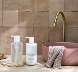 Huxter Wash & Lotion Duo - White Peony & Cashmere