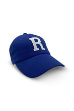 Load image into Gallery viewer, Shore Club Baseball Letter Cap - Blue
