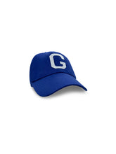 Load image into Gallery viewer, Shore Club Baseball Letter Cap - Blue
